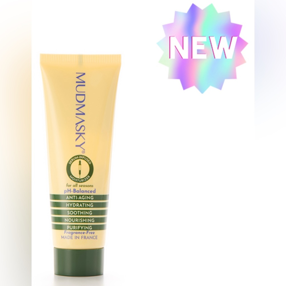 MUDMASKY®
Serum-Infused Moisturizer / Fragrance-Free
40 ml / 1.35 FL. OZ. - NEW